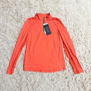 New Child’s Large Orange Dover Long Sleeve Horseback Riding Sunshirt